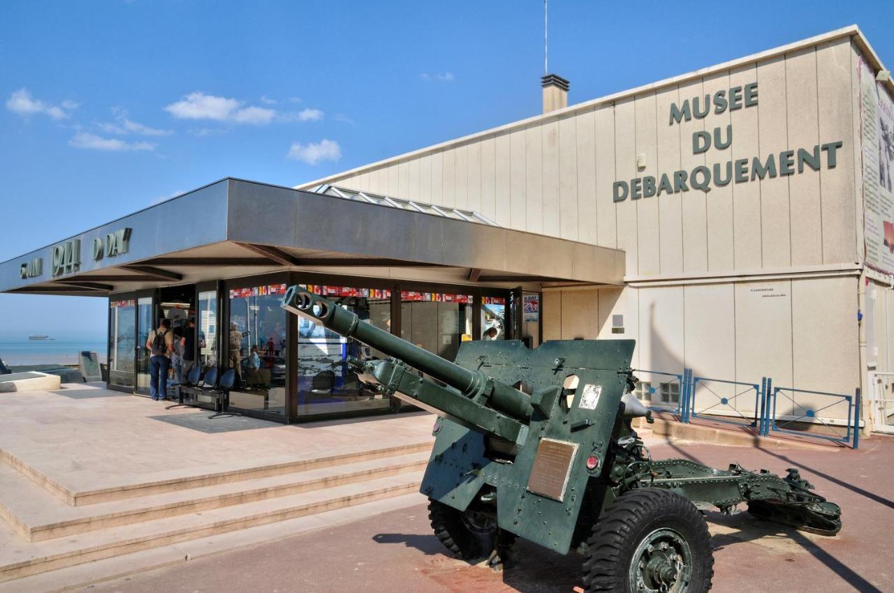 L'Hippocampe - Appt Mezzanine Centre D'Arromanches Buitenkant foto